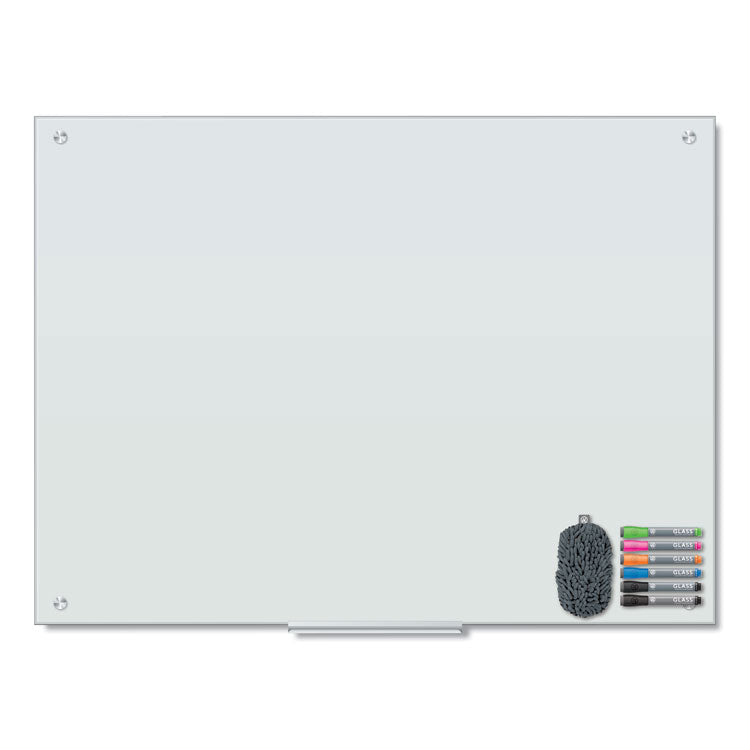 U Brands Magnetic Glass Dry Erase Board Value Pack, 47 x 35, White (UBR3972U0001) Each