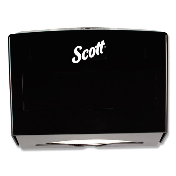 Scott® Scottfold Folded Towel Dispenser, 10.75 x 4.75 x 9, Black (KCC09215)