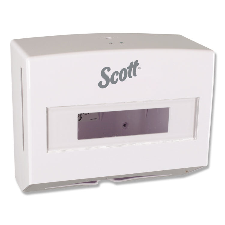 Scott® Scottfold Folded Towel Dispenser, 10.75 x 4.75 x 9, White (KCC09214) Each