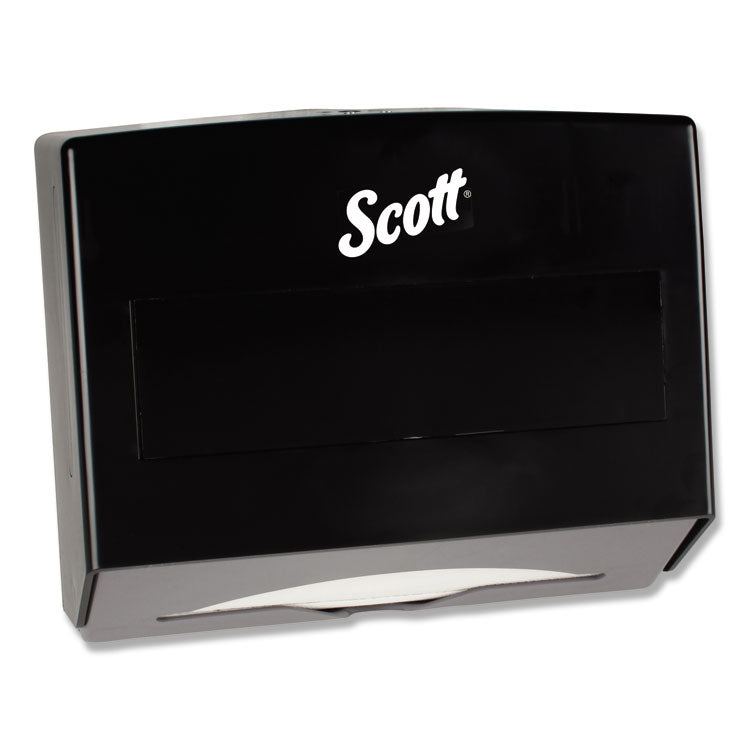 Scott® Scottfold Folded Towel Dispenser, 10.75 x 4.75 x 9, Black (KCC09215)