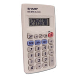 Sharp® EL233SB Pocket Calculator, 8-Digit LCD (SHREL233SB) Each