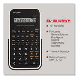 Sharp® EL-501XBWH Scientific Calculator, 10-Digit LCD (SHREL501X2BWH) Each