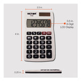 Victor® 700 Pocket Calculator, 8-Digit LCD (VCT700) Each