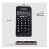 Victor® 900 Antimicrobial Pocket Calculator, 8-Digit LCD (VCT900) Each