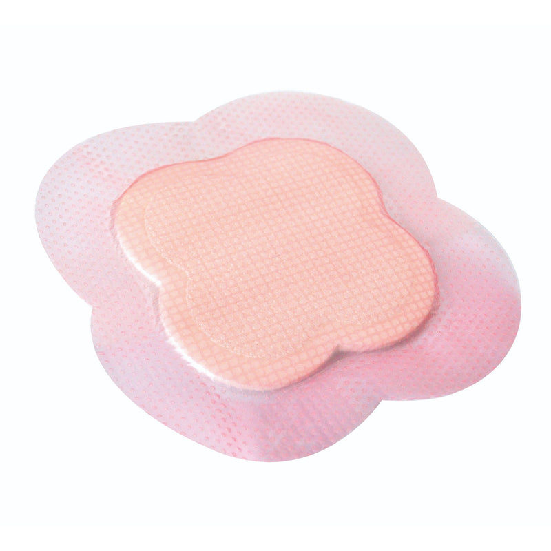 Allevyn Life Foam Dressing 8-1/4 X 8-1/4 Inch With Border Film Backing Silicone Gel Adhesive Quadrilobe Sterile (834488_BX) 10/BX