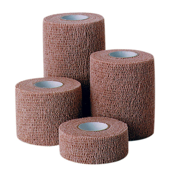 CoFlex®·LF2 Cohesive Bandage 3 Inch X 5 Yard Self-Adherent Closure Tan NonSterile 20 lbs. Tensile Strength (636965_EA) 1/EA