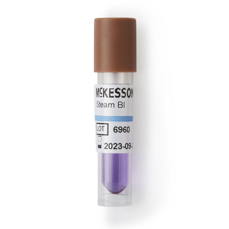 McKesson Sterilization Biological Indicator Vial Steam (524878_CS) 400/CS