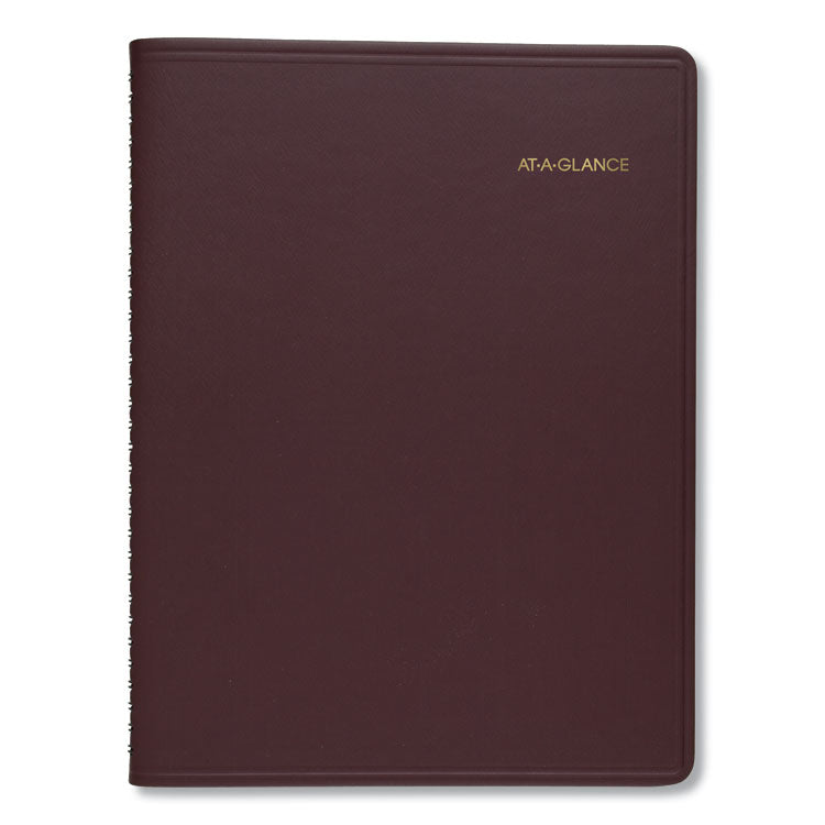 AT-A-GLANCE® Monthly Planner, 11 x 9, Winestone Cover, 15-Month (Jan to Mar): 2024 to 2025 (AAG7026050)