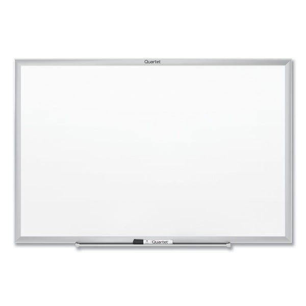 Quartet® Classic Series Total Erase Dry Erase Boards, 72 x 48, White Surface, Silver Anodized Aluminum Frame (QRTS537)