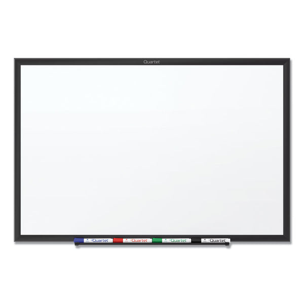 Quartet® Classic Series Total Erase Dry Erase Boards, 36 x 24, White Surface, Black Aluminum Frame (QRTS533B)
