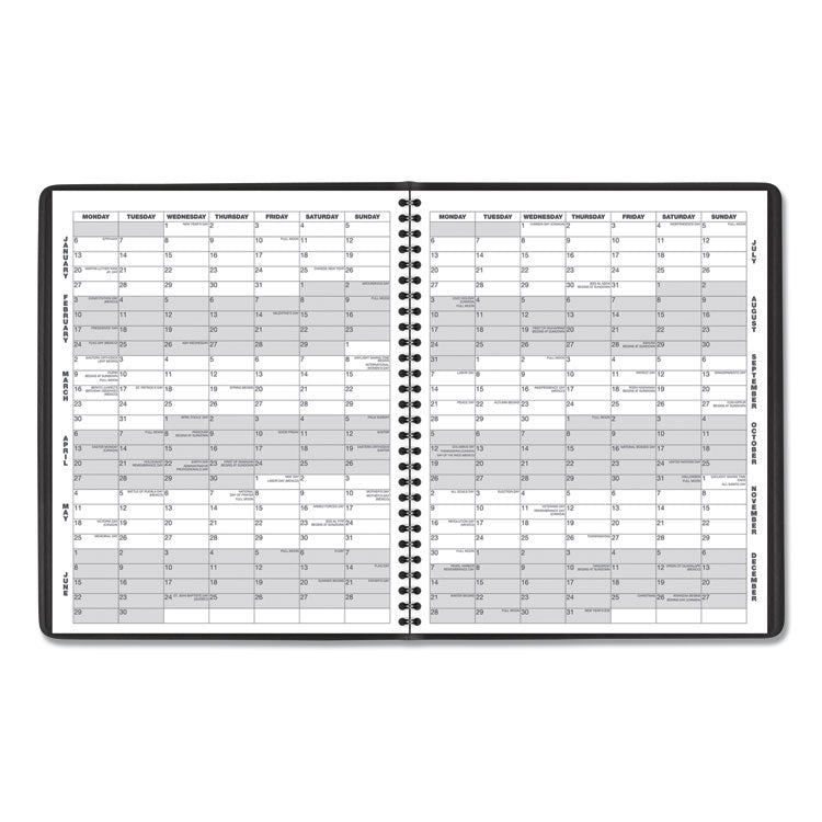 AT-A-GLANCE® Monthly Planner, 11 x 9, Navy Cover, 15-Month (Jan to Mar): 2024 to 2025 (AAG7026020)