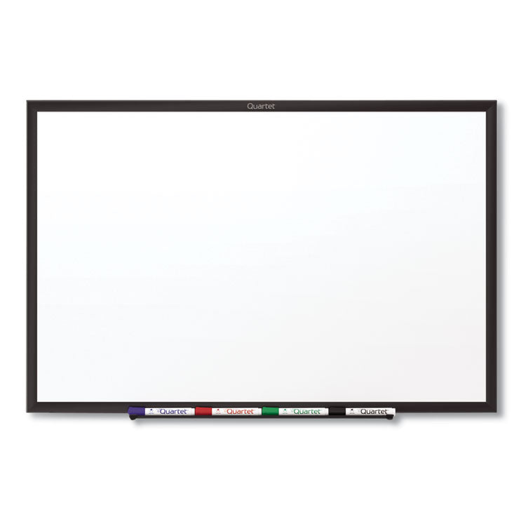 Quartet® Classic Series Total Erase Dry Erase Boards, 60 x 36, White Surface, Black Aluminum Frame (QRTS535B) Each