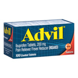 Advil® Pain Relief 200 mg Strength Ibuprofen Tablet 100 per Bottle (533172_BT) 1/BT