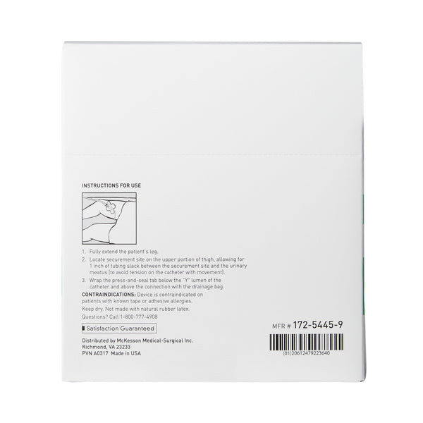 McKesson Catheter Stabilization Device NonSterile, 2.5 Inch Tab (1063193_BX) 50/BX