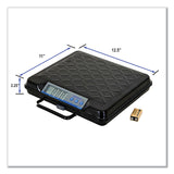 Brecknell Portable Electronic Utility Bench Scale, 250 lb Capacity, 12.5 x 10.95 x 2.2  Platform (SBWGP250) Each