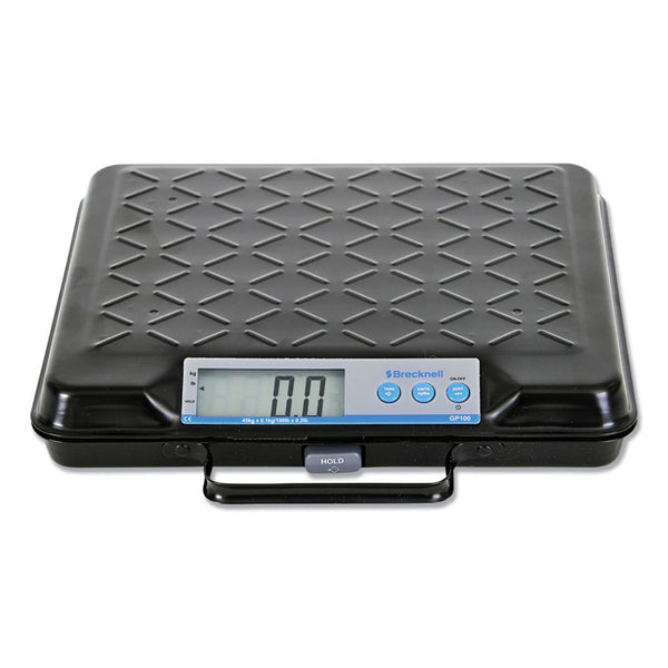 Brecknell Portable Electronic Utility Bench Scale, 100 lb Capacity, 12.5 x 10.95 x 2.2  Platform (SBWGP100)