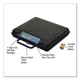 Brecknell Portable Electronic Utility Bench Scale, 250 lb Capacity, 12.5 x 10.95 x 2.2  Platform (SBWGP250) Each