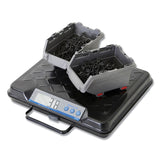 Brecknell Portable Electronic Utility Bench Scale, 250 lb Capacity, 12.5 x 10.95 x 2.2  Platform (SBWGP250) Each