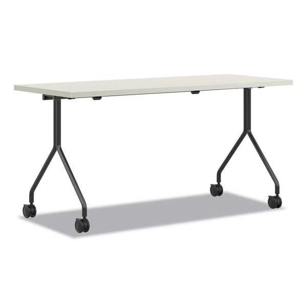 HON® Between Nested Multipurpose Tables, Rectangular, 48w x 24d x 29h, Silver Mesh/Loft (HONPT2448NSB9LT)