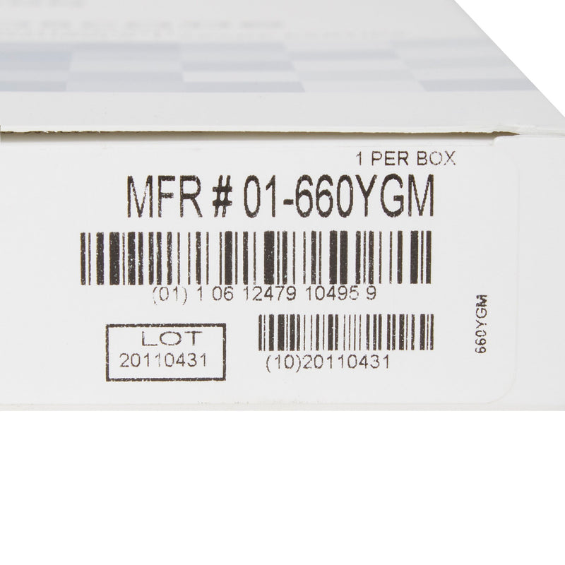 McKesson General Exam Stethoscope Yellow 1-Tube 21 Inch Tube Single Sided Chestpiece (363741_EA) 1/EA