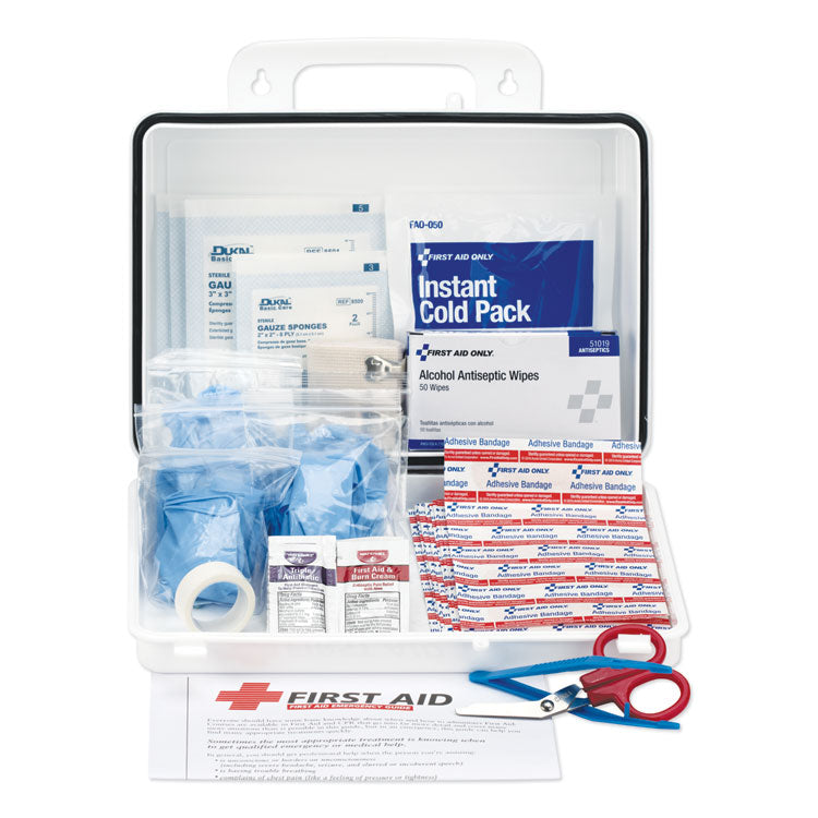 PhysiciansCare® by First Aid Only® Office First Aid Kit, for Up to 25 People, 131 Pieces, Plastic Case (FAO60002) Each