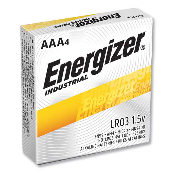 Energizer® Industrial Alkaline AAA Batteries, 1.5 V, 24/Box (EVEEN92) Pack of 24