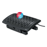 Fellowes® Climate Control Footrest, 16.5w x 10d x 5.5, 6.5h, Black (FEL8030901)