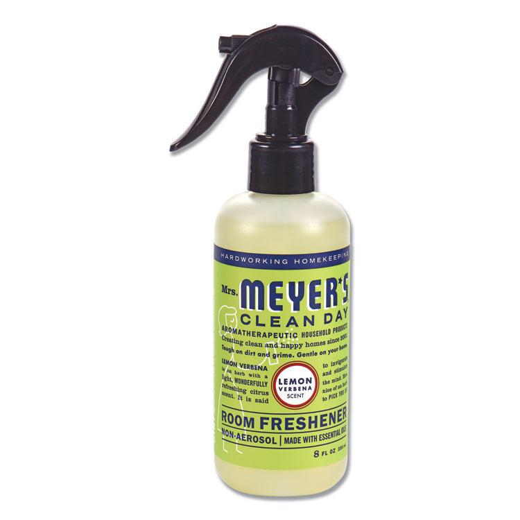 Mrs. Meyer's® Clean Day Room Freshener, Lemon Verbena, 8 oz, Non-Aerosol Spray, 6/Carton (SJN670764) Case of 6