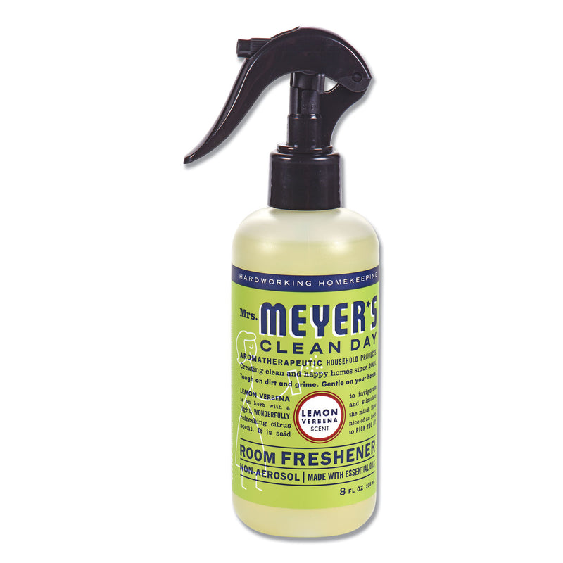 Mrs. Meyer's® Clean Day Room Freshener, Lemon Verbena, 8 oz, Non-Aerosol Spray, 6/Carton (SJN374660) Case of 6