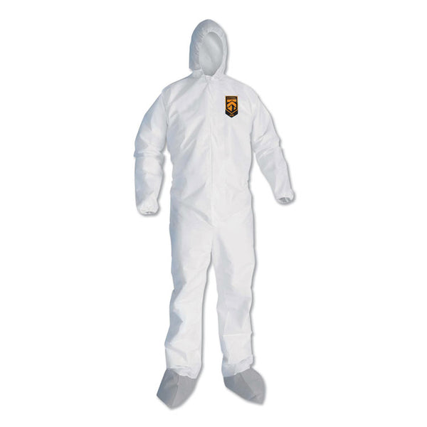 KleenGuard™ A45 Liquid/Particle Protection Surface Prep/Paint Coveralls, 2X-Large, White, 25/Carton (KCC48975) Case of 25