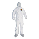 KleenGuard™ A45 Liquid/Particle Protection Surface Prep/Paint Coveralls, 3X-Large, White, 25/Carton (KCC48976) Case of 25