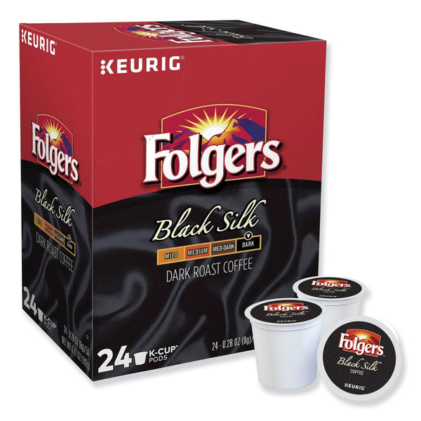 Folgers® Gourmet Selections Black Silk Coffee K-Cups, 24/Box (GMT6662) Box of 24