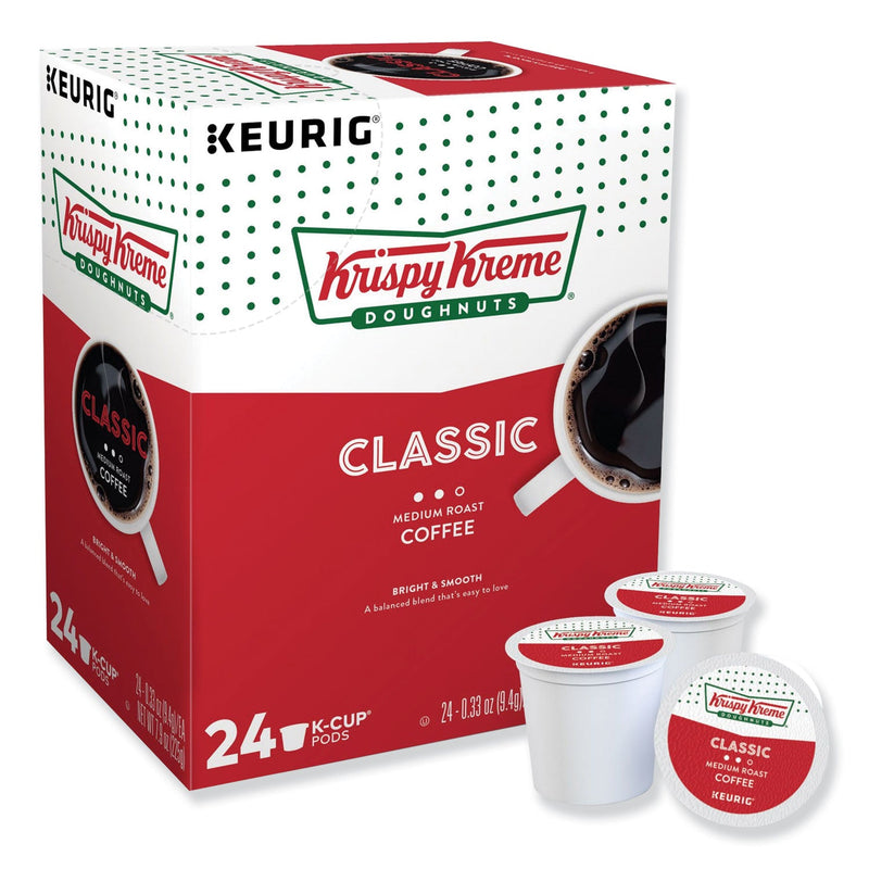 Krispy Kreme Doughnuts® Classic Coffee K-Cups, Medium Roast, 24/Box (GMT6110) Box of 24