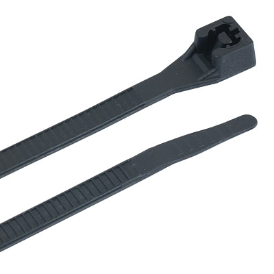 Gardner Bender UVB Cable Ties, 8", 75 lb, UV Black, 100/Pack (623-46-308UVB) 1 Bag