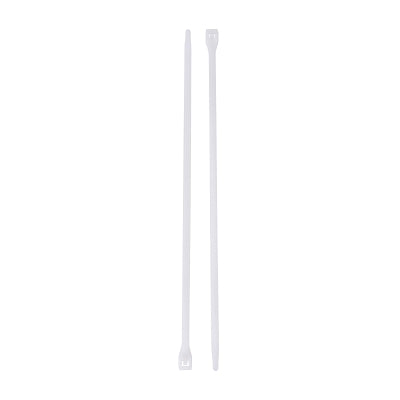Gardner Bender Cable Ties, 8", 75 lb, White, 100/Pack (623-46-308) 1 Bag