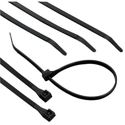 Gardner Bender UVB Heavy-Duty Cable Ties, 15", 120 lb, UV Black, 50/Pack (623-46-415UVB) 1 Bag