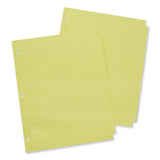 Universal® Self-Tab Index Dividers, 5-Tab, 11 x 8.5, Buff, 36 Sets (UNV20836) Pack of 36