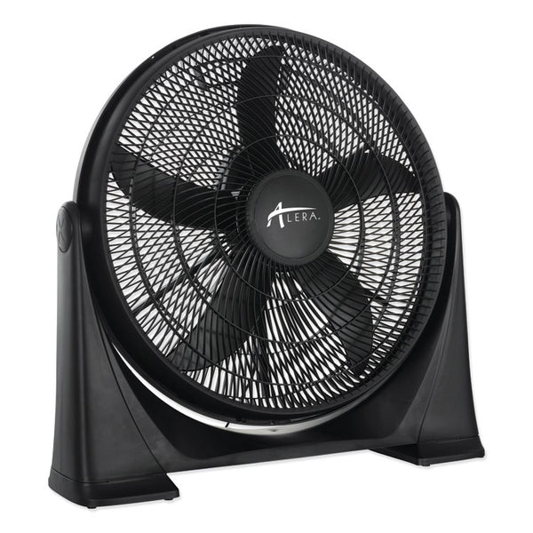 Alera® 20" Super-Circulator 3-Speed Tilt Fan, Plastic, Black (ALEFAN203)