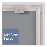 Quartet® Matrix Magnetic Boards, 23 x 23, White Surface, Silver Aluminum Frame (QRTM2323) Each
