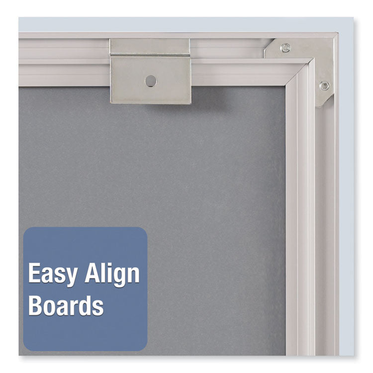 Quartet® Matrix Magnetic Boards, 23 x 23, White Surface, Silver Aluminum Frame (QRTM2323) Each