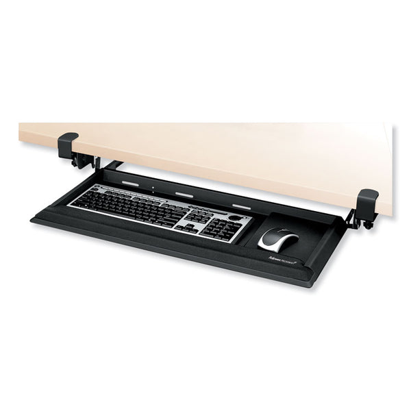 Fellowes® Designer Suites DeskReady Keyboard Drawer, 19.19w x 9.81d, Black Pearl (FEL8038302)