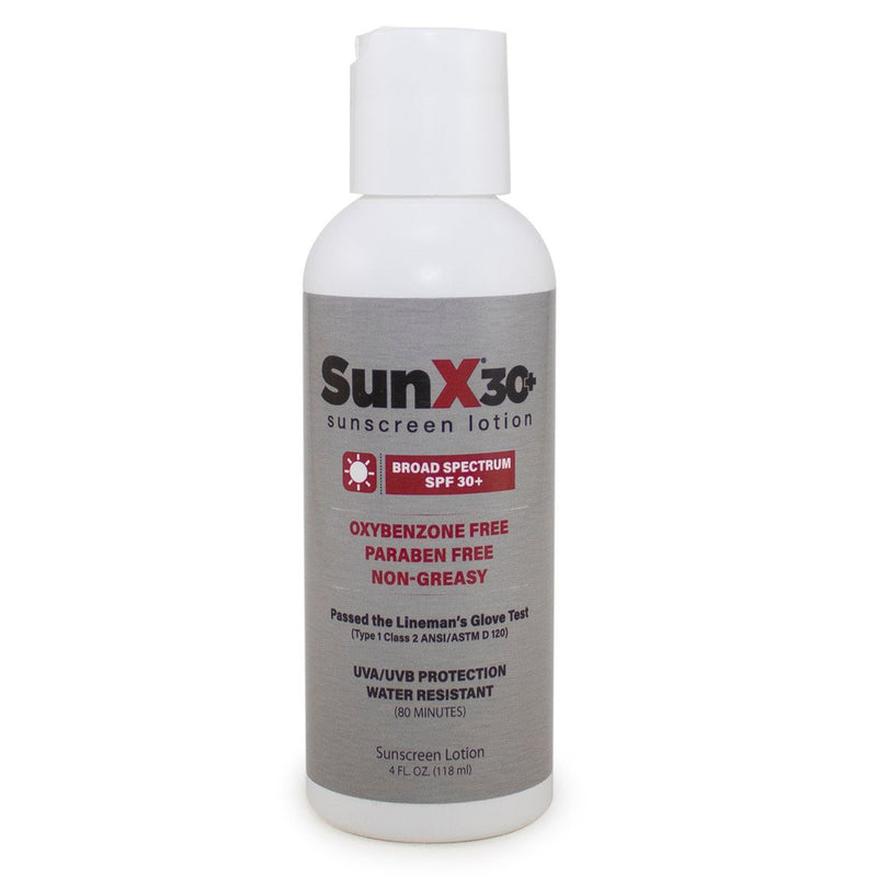 SunX® 30+ Sunscreen SPF 30 Lotion 4 oz. Bottle (1113336_EA) 1/EA
