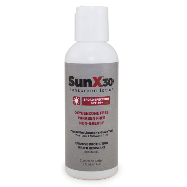 SunX® 30+ Sunscreen SPF 30 Lotion 4 oz. Bottle (1113336_CS) 12/CS