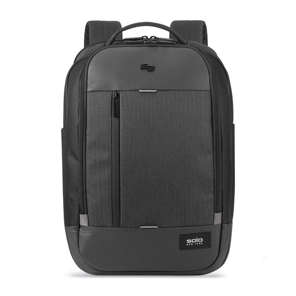 Solo Magnitude Backpack, Fits Devices Up to 17.3", Polyester, 12.5 x 6 x 18.5, Black Herringbone (USLGRV7004)