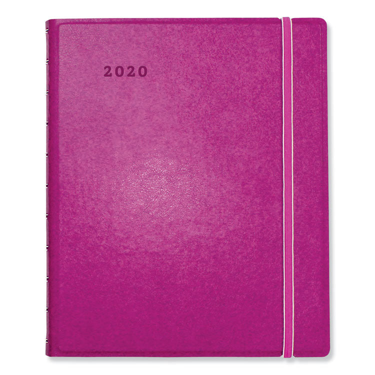 Filofax® Soft Touch 17-Month Planner, 10.88 x 8.5, Fuchsia Cover, 17-Month: Aug 2025 to Dec 2026 (REDC1811003) Each
