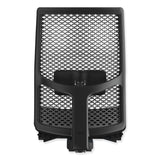 HON® Ignition 2.0 4-Way Stretch Mid-Back Mesh Task Chair, Supports 300lb, 17" to 21" Seat Height, Black Seat, Fog Back, Black Base (HONI2M2BMLU10TK)