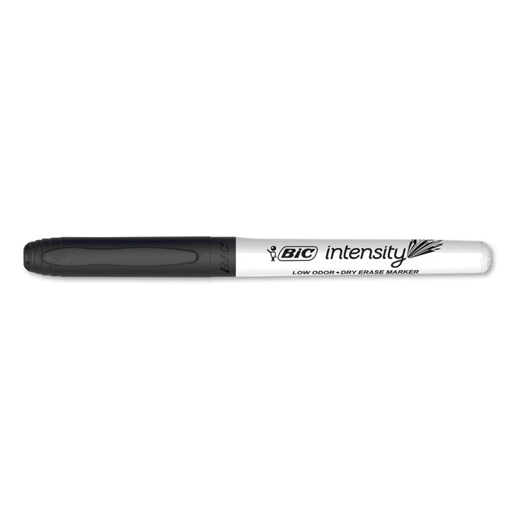 BIC® Intensity Low Odor Fine Point Dry Erase Marker Xtra Value Pack, Fine Bullet Tip, Black, 175/Carton (BICGDE175BK)