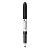 BIC® Intensity Low Odor Fine Point Dry Erase Marker, Fine Bullet Tip, Black, Dozen (BICGDE11BK)