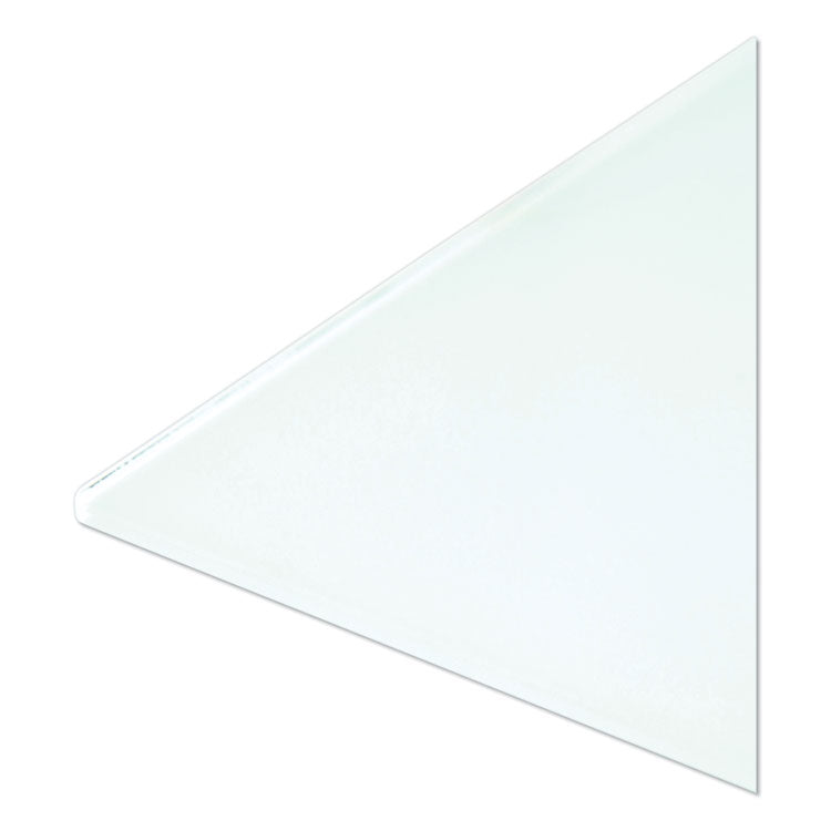 U Brands Floating Glass Dry Erase Board, 47 x 35, White (UBR3977U0001)