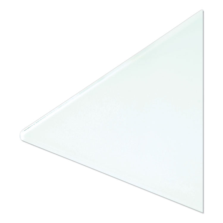 U Brands Floating Glass Dry Erase Board, 70 x 35, White (UBR3978U0001) Each
